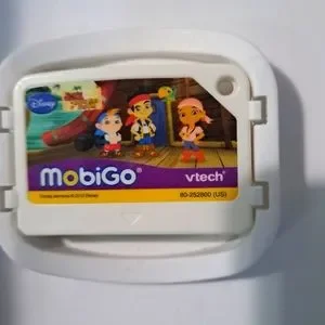 Jeu Vtech Mobigo – Jake Et Les Pirates Du Pays Imaginaire – Complet – État Correct
